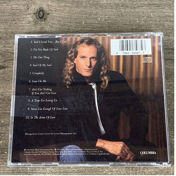 Michael Bolton The One Thing CD 1993 - Said I Loved You...But I Lied - Picture 2 of 8